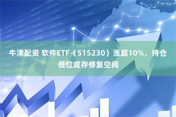 牛津配资 软件ETF（515230）涨超10%，持仓低位或存修复空间